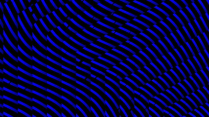 abstract blue pattern on black background