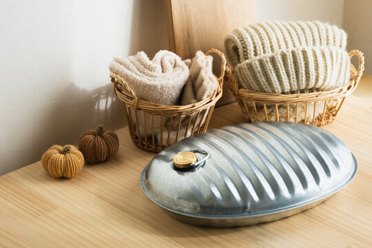 湯たんぽ　冬支度