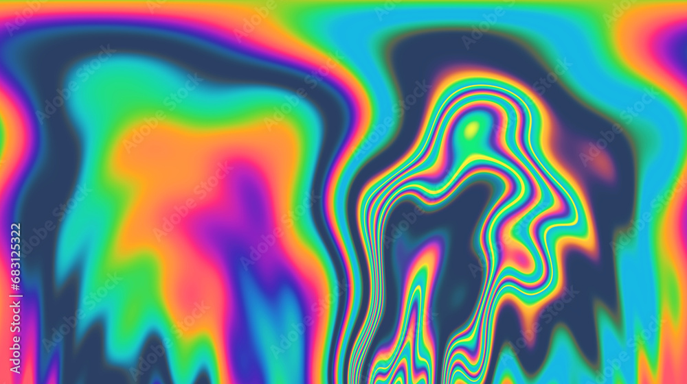 Poster A background pulsating with psychedelic and trippy vibes, a surreal canvas of swirling colors and mesmerizing patterns.