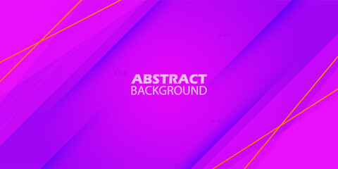 Abstract purple gradient background futuristic design. Bright background with shadows and orange lines. Abstract background texture design, sporty poster, banner background. Eps10 Vector