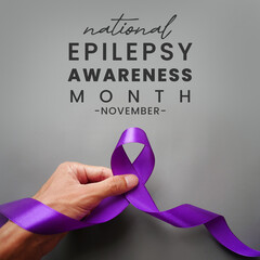National Epilepsy awareness month is observed every year in November.