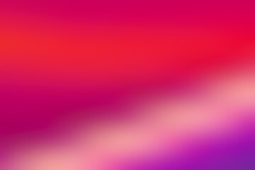 Abstract blurred background image of red, pink colors gradient used as an illustration. Designing posters or advertisements.