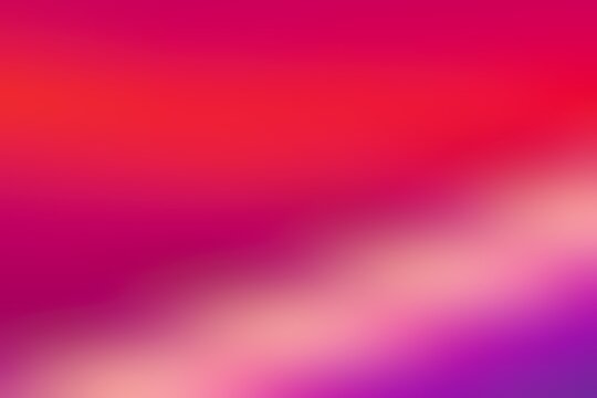 Abstract blurred background image of red, pink colors gradient used as an illustration. Designing posters or advertisements.