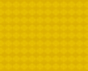 日本伝統の金の和紙　菱形の幾何学模様の背景素材