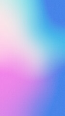 Obraz premium Pink blue abstract grainy gradient background noise texture effect summer poster design. Pinkish bluish gradient