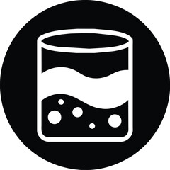 Icon showing about the water tank symbol