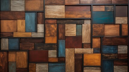 Display the artistry of woodwork with a textured background
