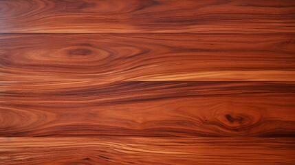 Fototapeta premium Exhibit a polished wood background with elegant, glossy finish