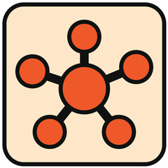 illustraion of a icon connect