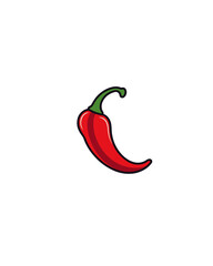Vector of chili pepper.