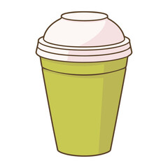 reusable coffee cup refreshment