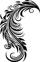 Fototapeta premium maori feather