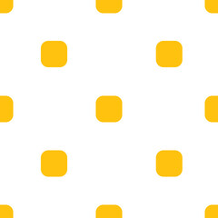 Digital png illustration of yellow shapes pattern on transparent background