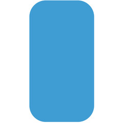 Digital png illustration of blue tag on transparent background
