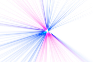Digital png illustration of blue and pink disco lights on transparent background