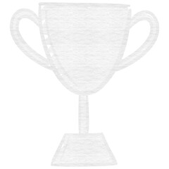 Digital png illustration of white paper cup on transparent background