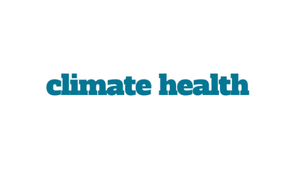 Digital png text of climate health on transparent background
