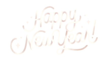 Semi Bold Textured New Year Greetings Happy New Year