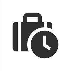 Time Off Vector Icon