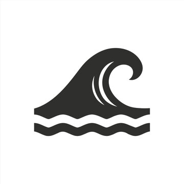 Ocean wave icon