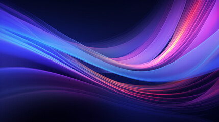 Naklejka premium abstract modern Neon Waves Background
