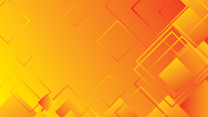 orange autumn background, halloween and Thanksgiving color, abstract background with angled lines, blocks, squares, diamonds, rectangles and triangle shapes layered in checkered style abstract patter