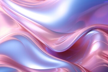 Naklejka premium Abstract shine plastic liquid texture wave background.