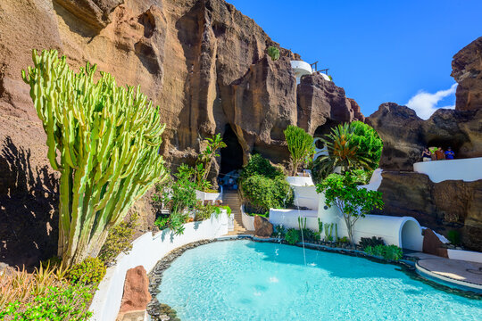 Famous museum of Lagomar - Lanzarote island - Canaries - Spain