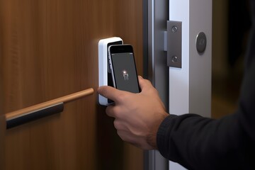 Unlocking Your Door with Ease Using Your Smartphone as a Key Generative AI