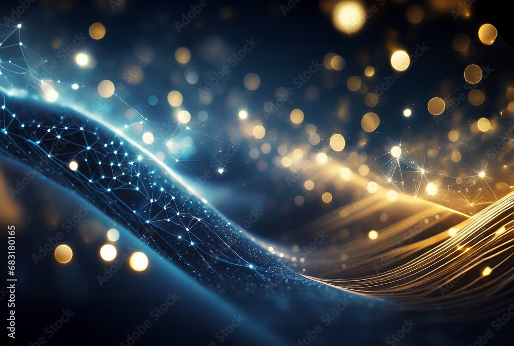 Poster technology background abstract. computer generated abstract background