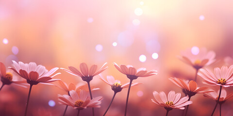 pink flowers background,Elegant Florals for Creative Designs.AI Generative 