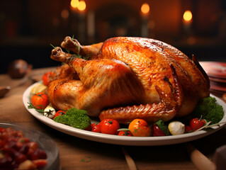 Golden Roasted Turkey with Herbs and Citrus