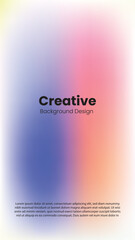 Graphic creative background design template