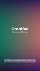 Graphic creative background design template