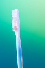 Blue Bristled Toothbrush for Effective Oral Hygiene and Fresh Breath Generative AI