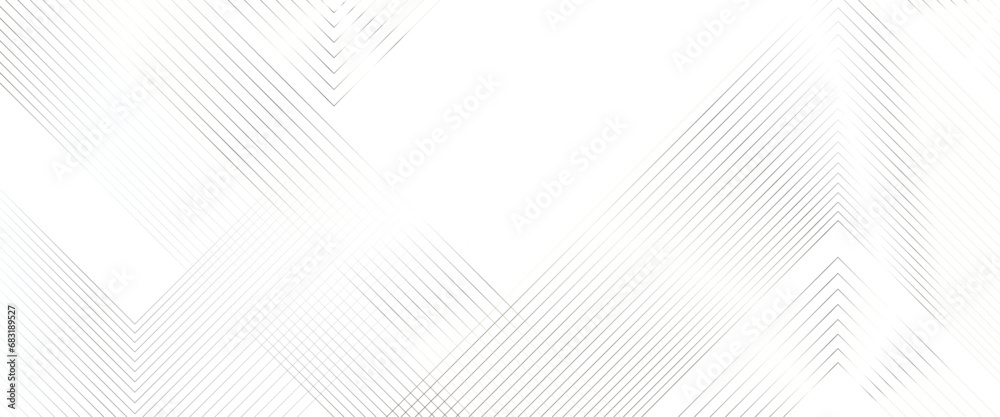 Sticker vector white geometric lines angles shapes in white and gray layers of transparent background.