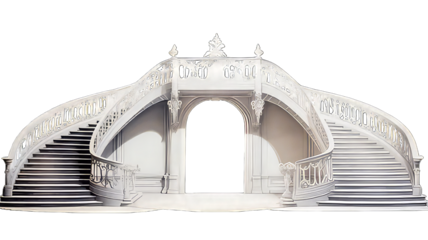 Antique Stair png, transparent, without background, no background, PNG Image,