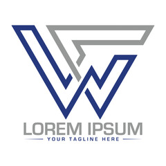 WC Logo Design Creative and Professional Logo Design