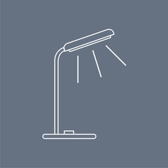 Collection of Stationery office supplies related Vector Line Icons. Contains thin Icons such as pencil, divider, staple and marker.