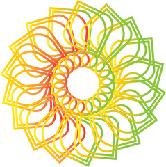 Beautiful Decoration ornament mandala design