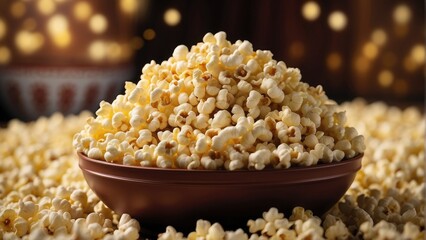 popcorn in a bowl photo