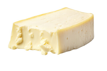 Creamy Delight: Milk Cheese Spread Isolated on Transparent Background