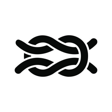 Square knot icon