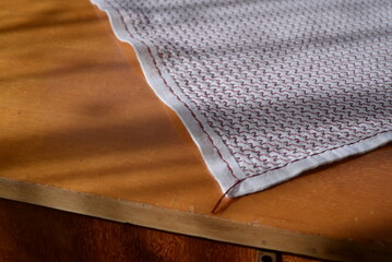 ”Sashiko" is Japanese traditional hand embroidery.