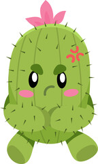 Badmood Cactus Character