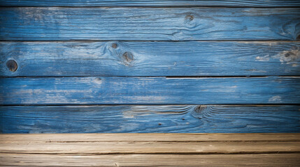 blue wooden background HD 8K wallpaper Stock Photographic Image 