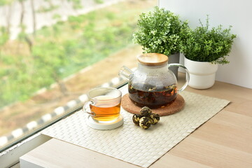 Blooming tea set
