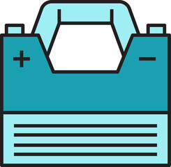 Car Battery Icon
