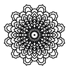 Beautiful decoration ornament mandala design
