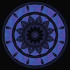 Beautiful decoration ornament mandala design
